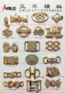 China Fashion Decorative Small Metal Zinc Alloy Buckle For Women Shoe Using wholesale