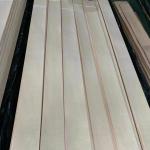 Smooth Exterior Natural Wood Veneer Timber Length 50-100cm 110-190cm