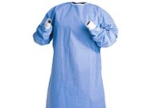 Sterilization Blue EO SMS Disposable Surgical Gown