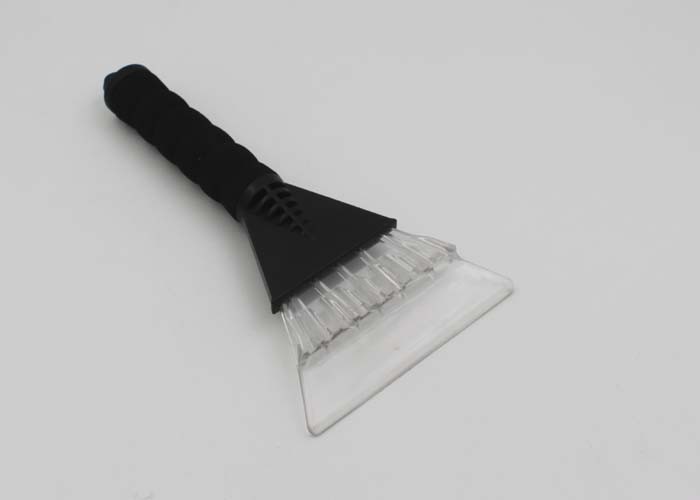 Hard Plastic Car Window Ice Scraper With Soft Handle For Promotion