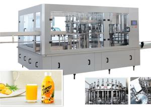 China Electric Driven Monoblock Liquid Filling Machine / Mango Juice Bottling Equipment wholesale
