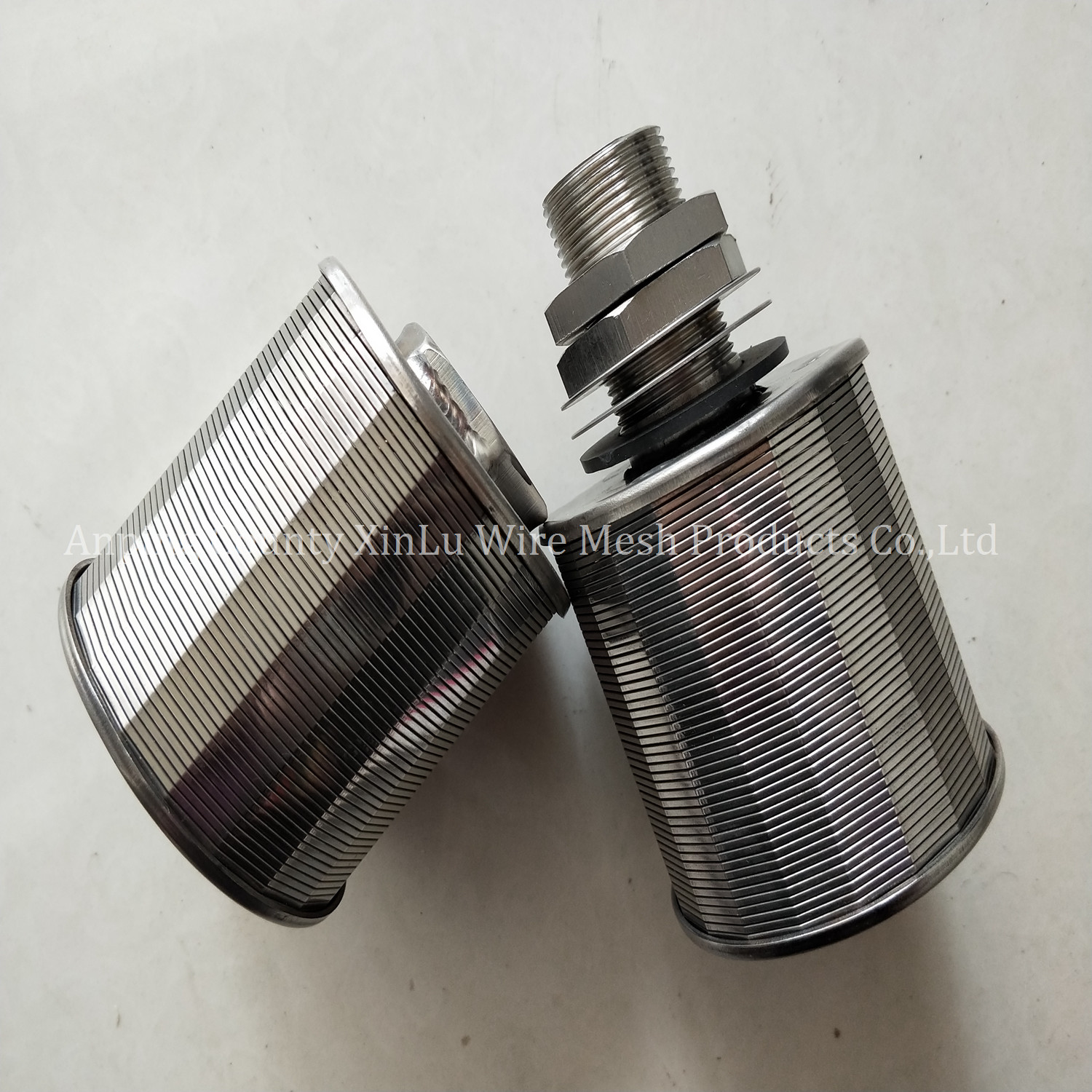 Spray Screen Nozzle With Calibration For Water Spray, Wedge Wire Filter Johnson Strainer Nozzle