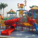Water Park Equipments, Kids' Water Playground For 50 Riders 17.5 * 11 * 7m