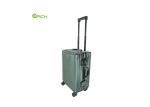 Aluminium Frame ABS Travel Trolley Luggage Bag With Spinner Wheels