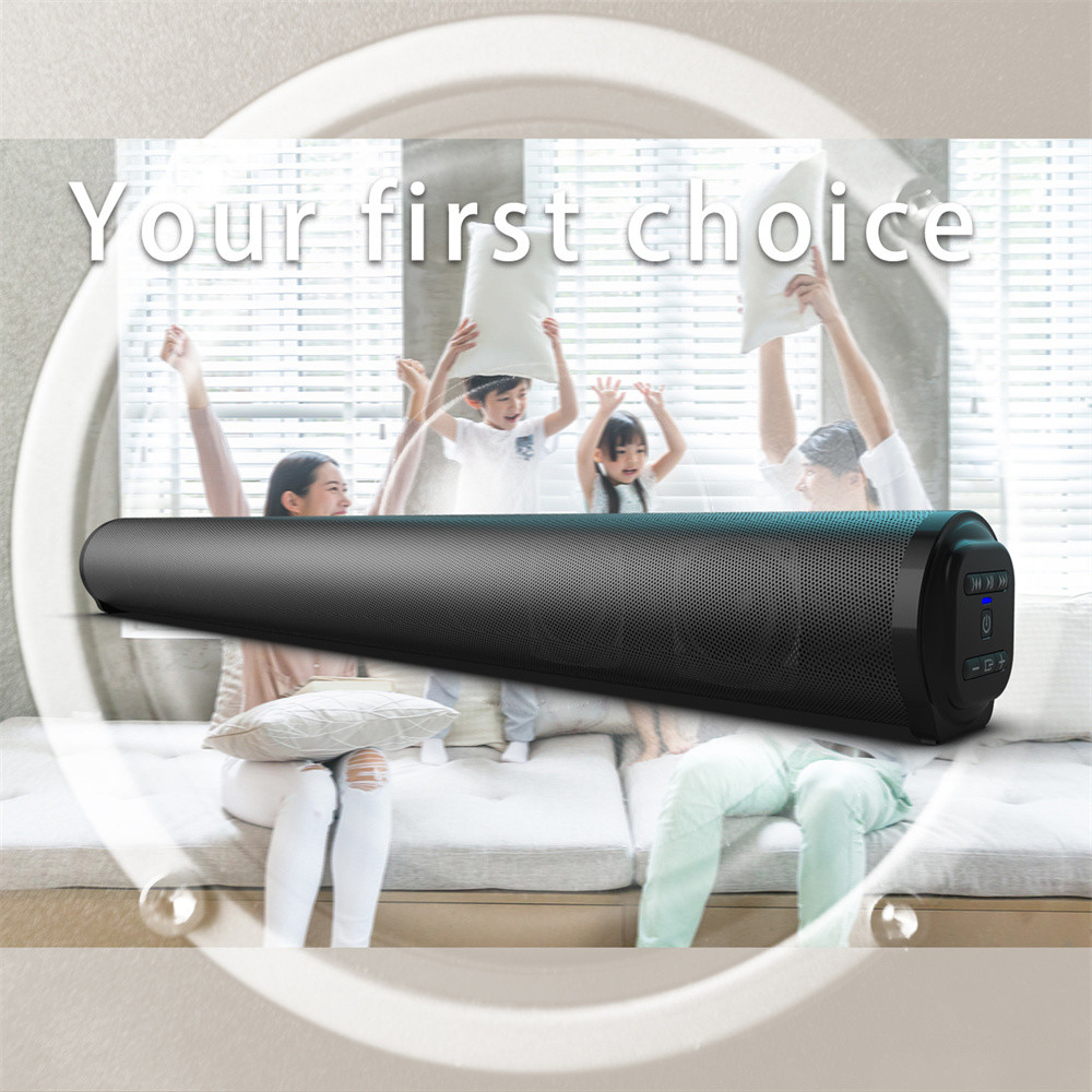 4 Speakers FM Radio Soundbar For TV PC Phone Tablet Laptop MP3 MP4 DVD Player