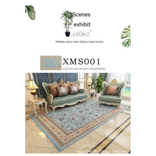 Custom Large Carpet Distressed Design BNon-Shedding Easy Care Mat Animal Print Style