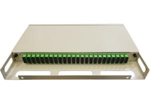 China Dustproof Fiber Optic Box / Rack Mount Fiber Termination Box CFCZ/2SC24 wholesale