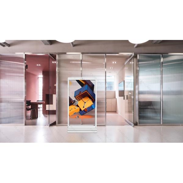 77 Inch Giant Transparent Oled Display Arduino Intelligent Interaction For Government Affairs