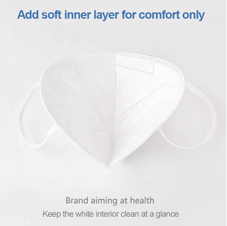 Foldable Antibacterial Face Mask Disposable Fabric Surgical Mask Ear Loop