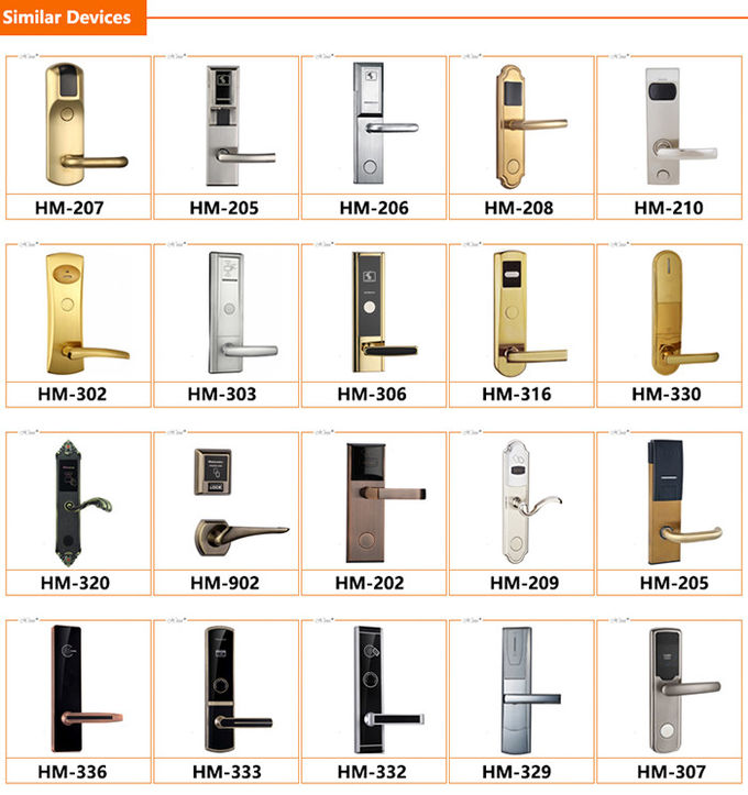 Wireless Door Access Control Security System Standalone Hotel Door Lock
