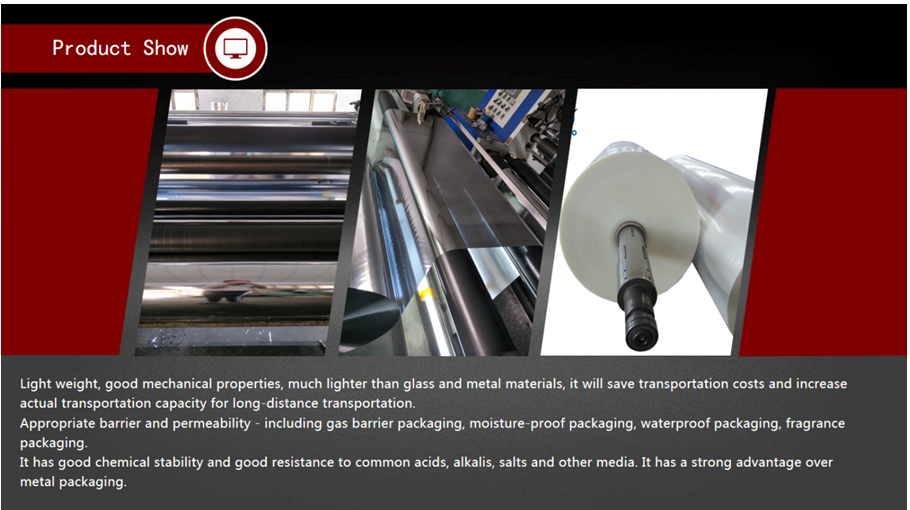Flexible Bopp Cpp Laminated Film Roll for Customized Moisture Proof Food Packaging