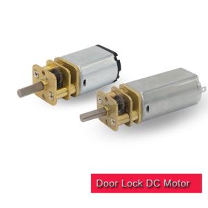 China 6v 12 Volt DC Motor High Torque , Mini Metal Square Gear Motor 13mm Diameter wholesale