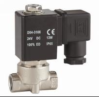 China Stainless 12V Air Solenoid Valve , Directional Solenoid Valve Fast Acting on sale