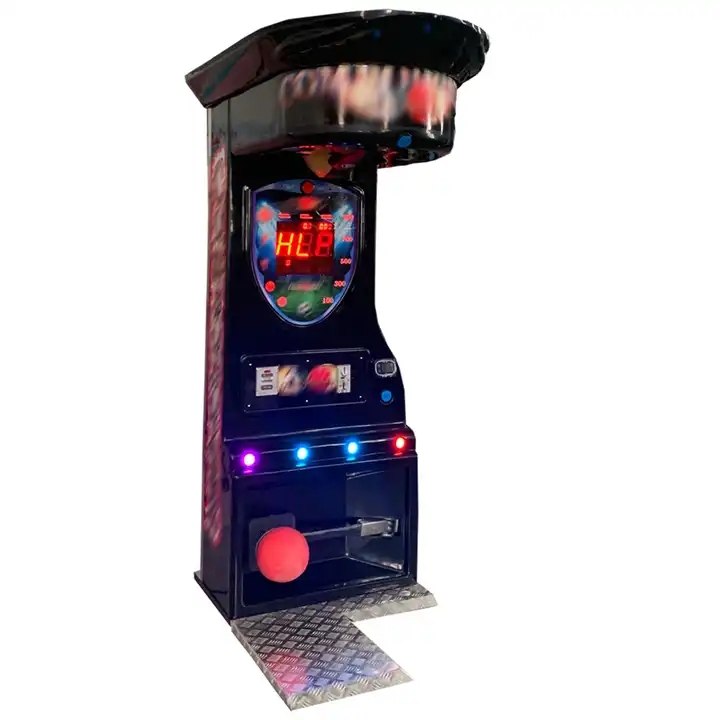 Custom Coin Operated Punch Ball Machine Boxing Hit Machine Indoor Adults Sport Games