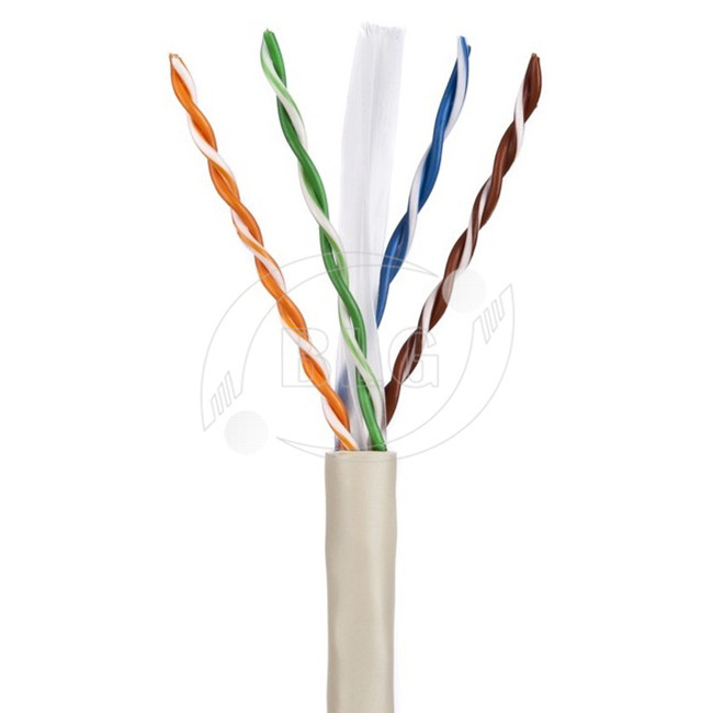 Fluke Test Cat6 Cable Unshielded 305M 4 Pairs 23AWG Bare Copper Networking Cables