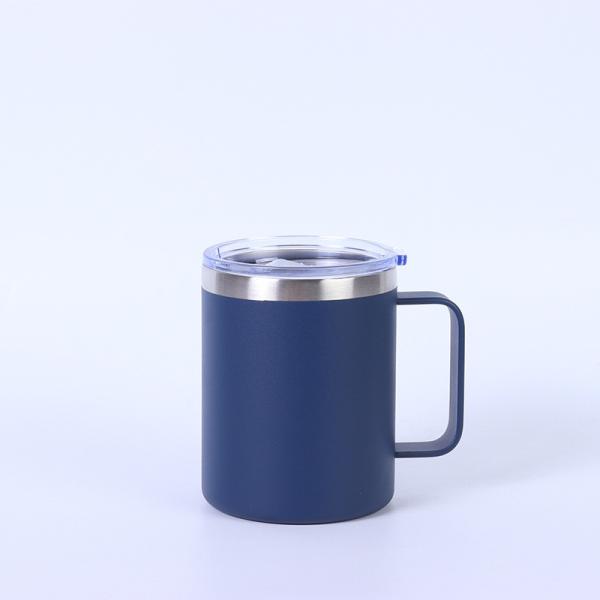 Custom Logo Printed Stainless Steel Cup 12oz Double Wall Tumbler Coffee Travel