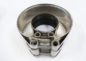 China Heavy Duty Band Stainless Steel Quick Joint Pipe Repair Clamp With EDPM Rubber wholesale
