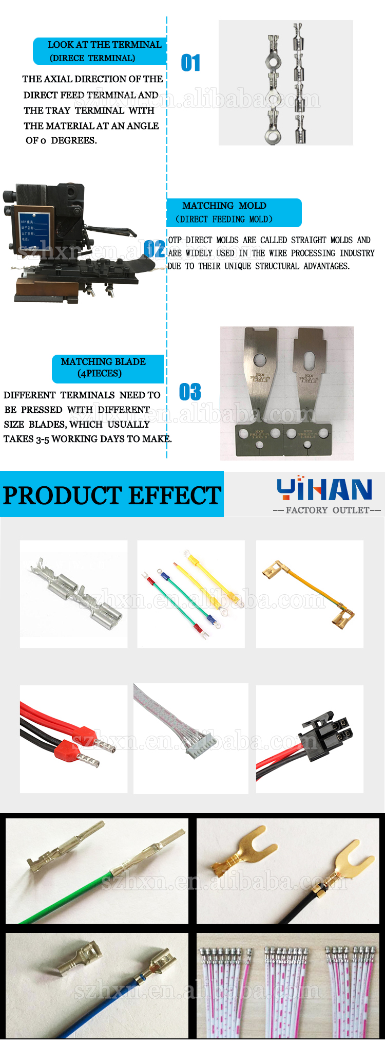 Ultra-quiet 2.0Ton Terminal Crimping Machine Made in Wire Range 0.1-4.5mm2 AWG11-AWG32