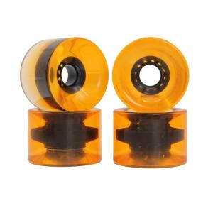 China Jelly Polyurethane Rubber Soft Longboard Wheels For Cruising Exquisite wholesale