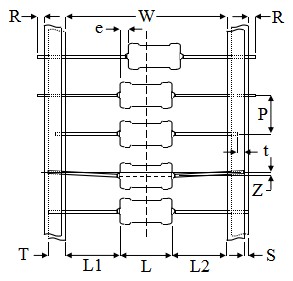 Ultra Precision Metal Film Fixed Resistor 1550 Normal Size 2W Small size 3WS 220 Ohm ±1% Blue