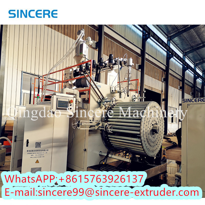 Polyethylene Spiral Wound Pipe Extrusion Making Machine