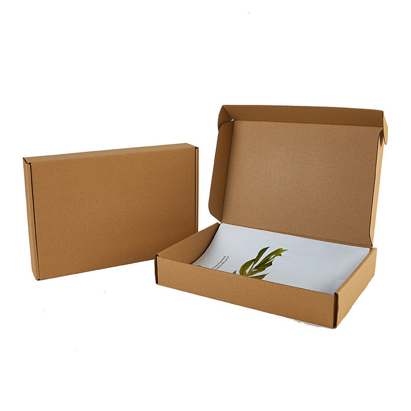 Custom Corrugated Cardboard Mailer Airplane Paper Box For Clothes And Shoes Packaging