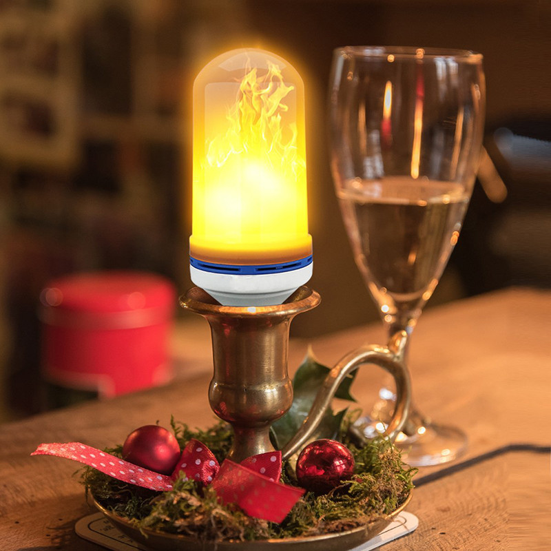 Effect Simulated E27 Party Decor Led Flame Effect Bulb Corn Bulbs Xmas Gift