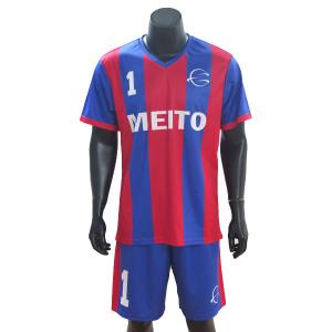 China Hot Design Soccer Sports Clothing Custom Sublimated Football Uniforms Multi Color wholesale