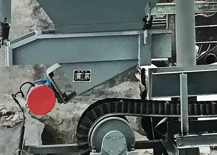 Closed Trough Easy Operation Vibratory Feeder Wide Application Light Weight