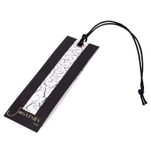 China Shirt Shoes Bags C1S Coated Paper Embossed Swing Tags Eco Friendly wholesale