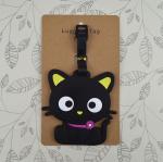 Factory manufacturer fashione design silicone luggage tags