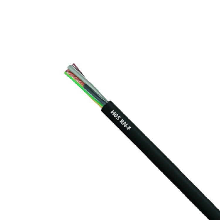 Rubber Insulation Material H05rn F 2x1 Waterproof Cable With 2 Cores