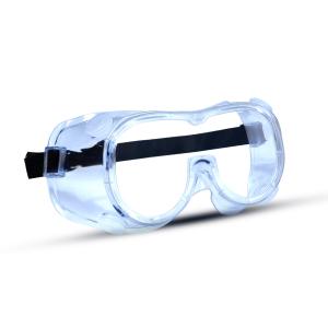 China Outdoor Eye Protection Goggles PVC Material Anti Scratch Blocking Saliva Droplets wholesale