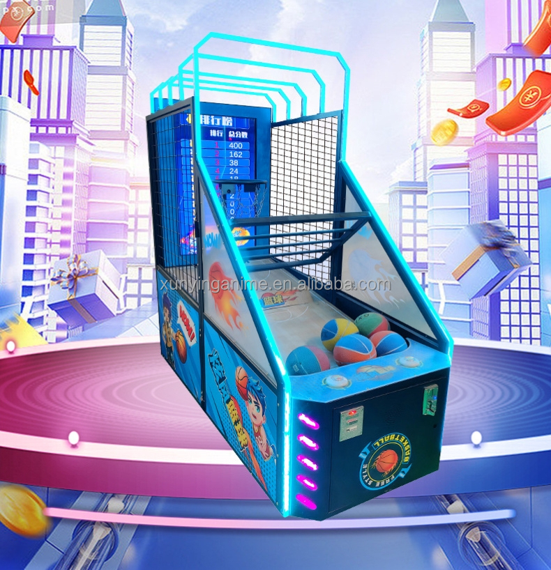 Amusement Center Street Hoop Arcade Basketball Machine 42inch Customized