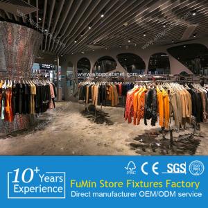 China clothes shop furniture clothing display shelf wholesale