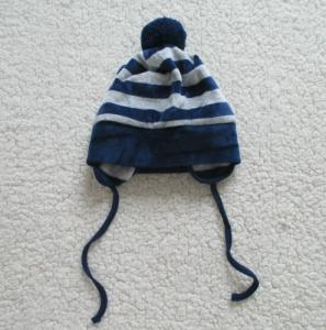 China Velvet Cute Baby Hats Winter Warm Bonnet Breathable Cotton wholesale
