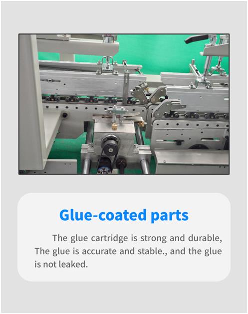 Single Side Hook Bottom Box Pasting Machine with 3500 KG Capacity and Voltage 380