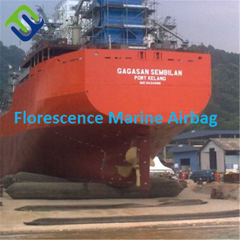 Marine Natrual Rubber Ship Launching Airbags Inflatable 9 Layers