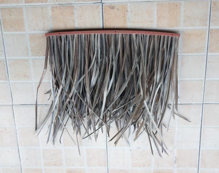 Fireproof Envirment Artificial Simulation Thatch Synthetic Roof Tile for Roofing
