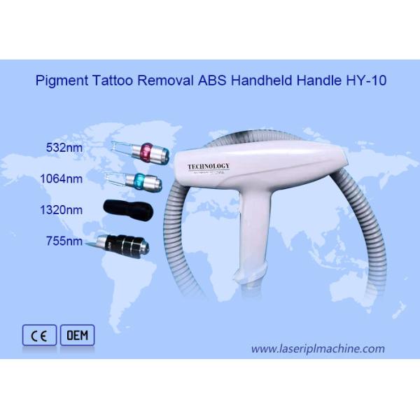 China Pigment Tattoo Removal ABS Handheld 532nm Nd Yad Laser Handle wholesale
