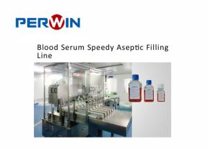 China Sera Product Aseptic Liquid Filling Line Peristaltic Pump SGS Certification wholesale