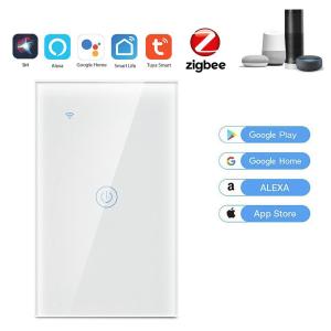 China AC 110V-240V ZigBee Smart Switch Tuya wholesale
