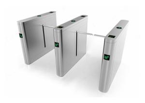 China Face Recognition 1000mm Height 10mA 40W Drop Arm Turnstile wholesale