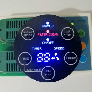 China Round Shape Custom LED Displays 45*45mm For Domestic Appliance wholesale