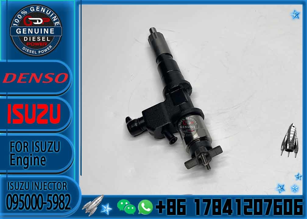 High Quality Common Rail Injector 095000-5980 095000-5981 095000-5982 for 6WF1 6WG1 Diesel Nozzle Assembly