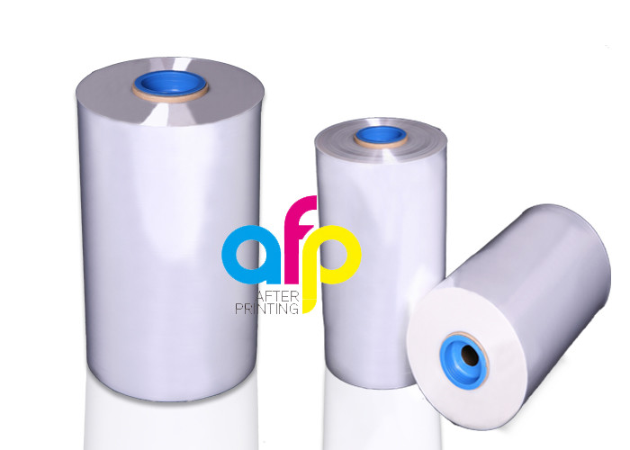 75 Gauge Clear Polyolefin Shrink Film Rolls 200mm - 1600mm Roll Widht