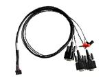 IP67 DB9 Female Head Navigation Harness 300V Female Wiring Harness