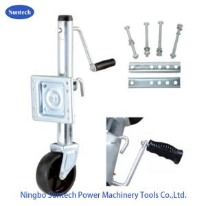 China 1000lb Side Wind Bolt Thru Marine Swivel Trailer Jack wholesale