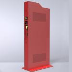 Outdoor electric car charging pile stations