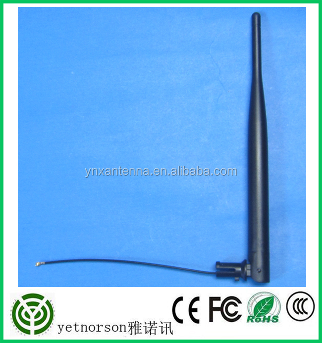 LMR200 Cable 8 Ports Quad Band Antenna 15dBi 698-960MHz 1710-2690MHz with Integrated RET